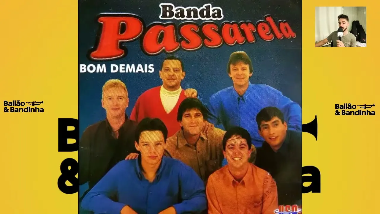 ????O INÍCIO DA BANDA PASSARELA COM O CANTOR NEGUINHO GILL NOS VOCAIS