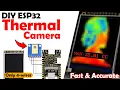 AMG8833 Thermal Camera using ESP32 TFT Display Thermal Imaging Camera