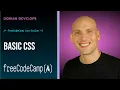 freeCodeCamp Basic CSS - Responsive Web Design Certification 2020