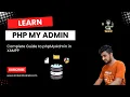 How to Use phpMyAdmin in XAMPP A Complete SQL Application Guide
