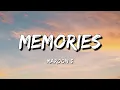 Download Lagu Memories - Maroon 5 (Lyrics)