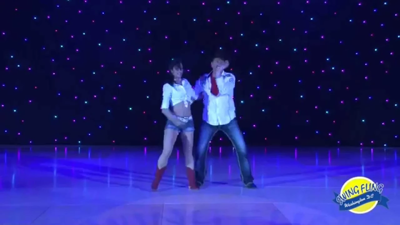 Swing Fling 2015 Cabaret   Dean Garrish & Raquel Williams