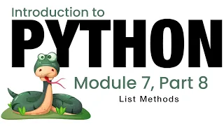 Python - Module 7