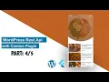 WordPress Rest Api custom post type Plugin