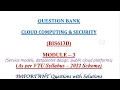 Cloud Computing and Security - BIS613D