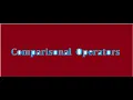 12 what are the Comparison Operators available in JavaScript in Telugu JavaScript in Telugu