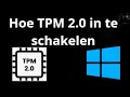 Lagu Hoe TPM 2.0 in te schakelen voor Windows - Volledige handleiding