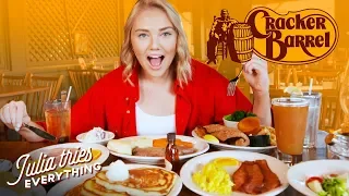 Trying 50 Of Cracker Barrel s Most Famous Menu Items