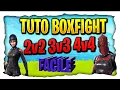 TUTORIAL CREATE A 2v2 3v3 OR 4v4 BOX FIGHT Fortnite Creative How to make a team box fight