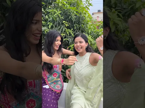 Pehli Baar didi ko Rakhi bandha🥹♥️