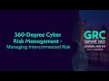 360-Degree Cyber Risk Management GRC Summit 2022