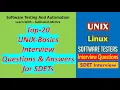 Top 20 UNIX Basics Interview Questions and Answers for Software Testing professionals