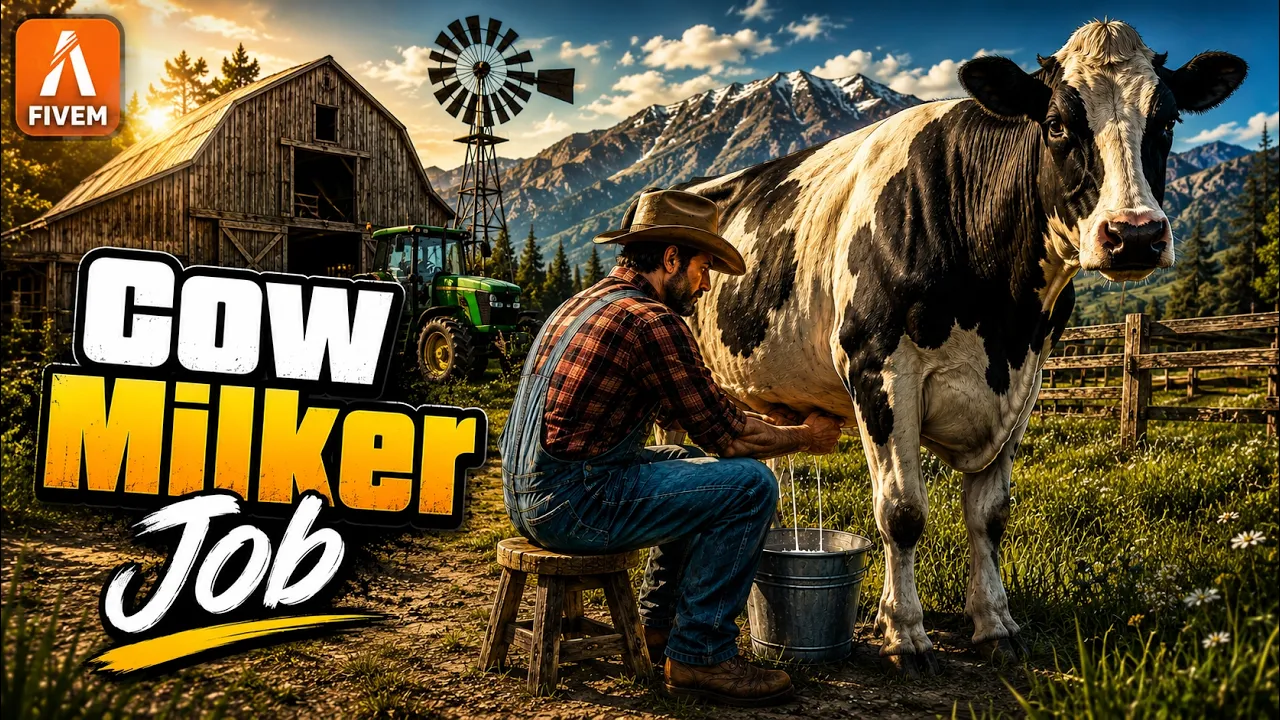 Cow Milker Job