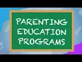 Parenting Education Programs Fairfax County Department of Family Services