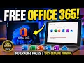 How to Install Microsoft Office 365 FREE for Lifetime - Complete Setup Guide 2026