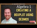 Creating a BoxPlot Using Desmos
