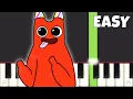 Download Lagu Banana Shake Meme - EASY Piano Tutorial
