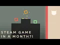 Finishing my STEAM GAME in ONE MONTH Square Off Devlog