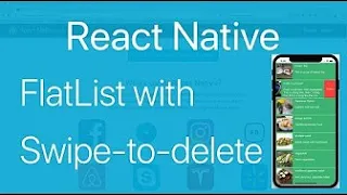 React Native Swipeable Flatlist with Animations Performance Improved Learn With Vivek