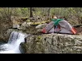 Download Lagu Back Country Camping \u0026 Hiking - Searching for Hidden Waterfall \u0026 Abandoned Mine