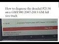 Pinpointing a P2138 on a 2007 2008 2009 2010 2011 2012 and 2013 GMT900 Full size truck with diagrams