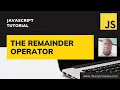003-THE REMAINDER OPERATOR