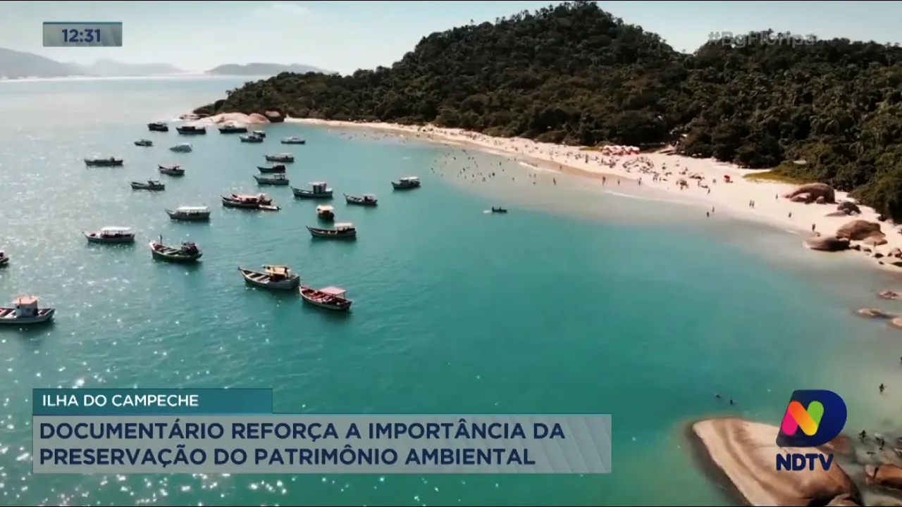 Ilha do Campeche: documentário reforça a importância da preservação do patrimônio ambiental