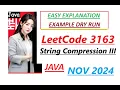 String Compression III Leetcode 3163 Java Code Developer Coder