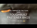 Toughbuilt clip tech fastener bags UPDATE toughbuilt