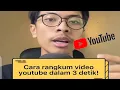 Cara Merangkum Teks pada YouTube Mudah dan Cepat😎😎