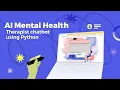 AI Healthcare Bot System using Python Artificial Intelligence Projects