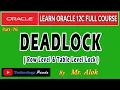 Oracle Tutorials Deadlock Row level and Table level lock by Mr Alok