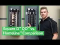 Choosing Load Centers Square D QO vs Homeline Comparison Schneider Electric