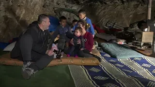 بي بي سي ترصد أحوال النازحين من مدينة عفرين 