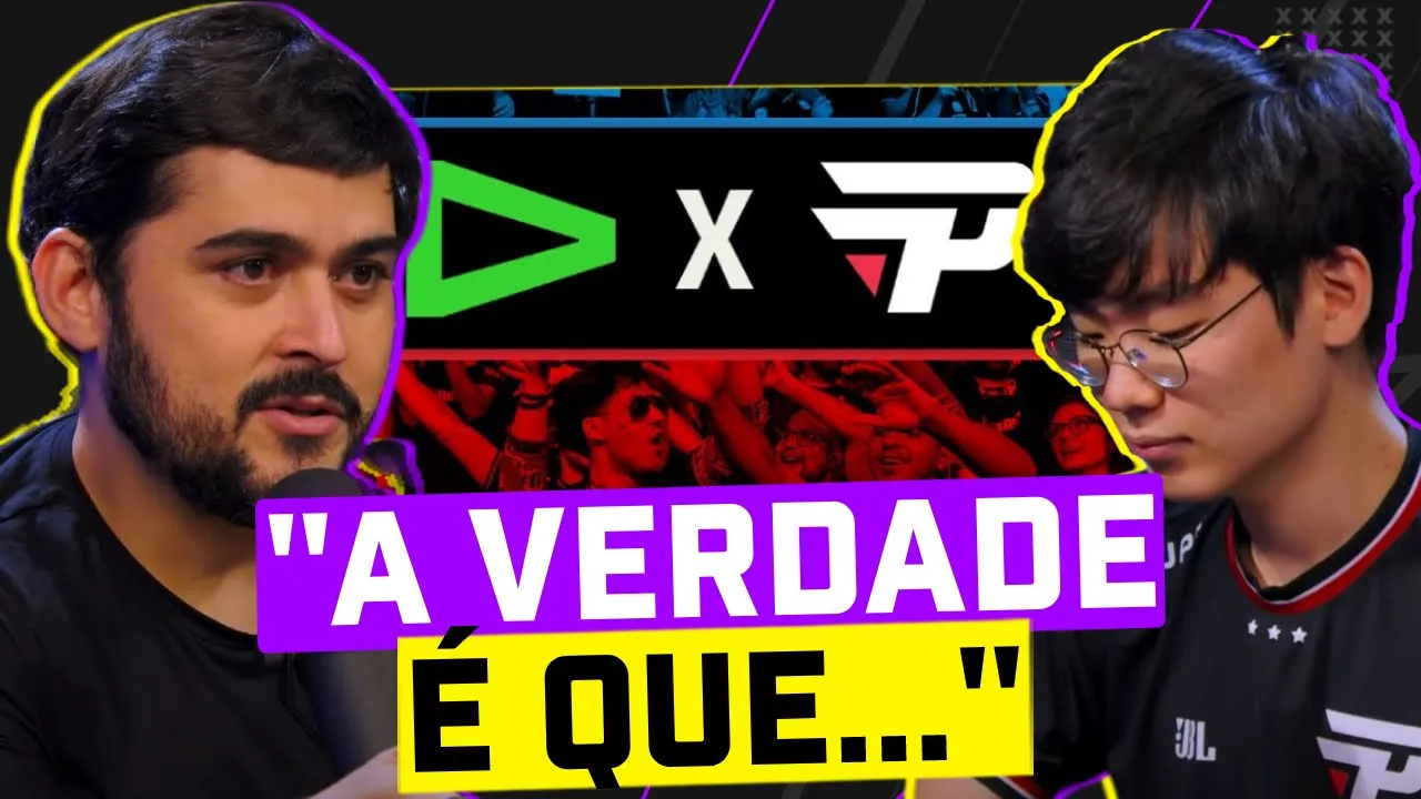 os COREANOS DA PAIN FALARAM TUDO sobre  FINAL do CBLOL