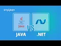 Net vs Java Java vs Net Java And Net Difference - Which One Is Better Simplilearn