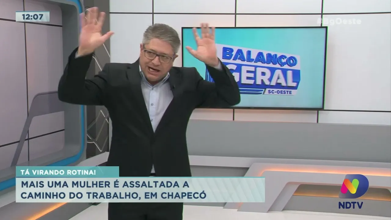 Mais uma mulher é assaltada a caminho do trabalho em Chapecó