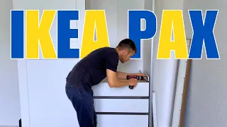 How to Assemble IKEA PAX WARDROBE Part 3 KOMPLEMENT drawer