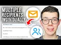 How To Send Emails To Multiple Recipients Individually - Full Guide