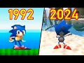 Evolution of Sonic Fan Games 1992 - 2024