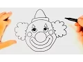 How to draw a Clown for kids Clown Drawing Lesson Step by Step