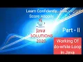 Working of do-while Loop with examples Part - II