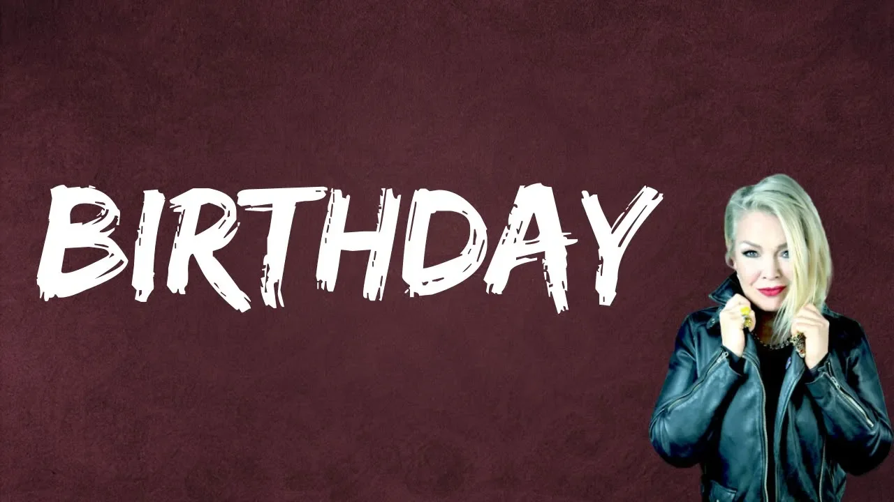 Kim Wilde - Birthday (Lyrics) Kim Wilde - Birthday (Lyrics)