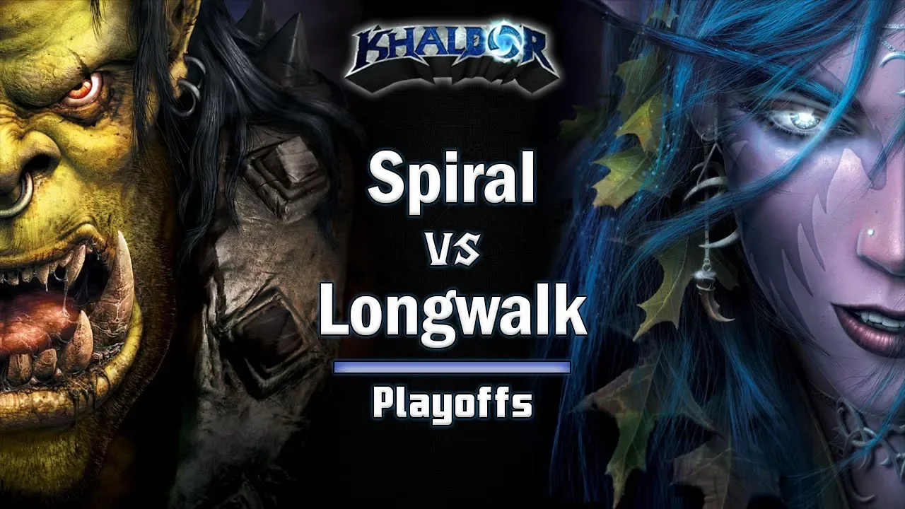 ► WarCraft 3: Spiral (Orc) vs. LongWalk (NE) - Endgame Gear Masters Playoffs