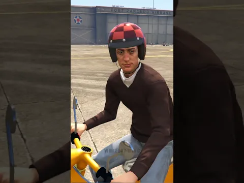 Cinematic The Scooter guy turned out to see a surprise gift#shorts #kindness #gta