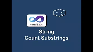 string count substrings in vb net