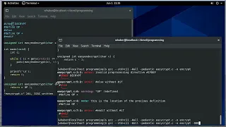A C Program for Simple on the Command Line