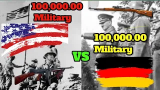 100.000 Soldados Americanos vs 100.000 Soldados Alemanes - KAR98 THOMPSON Military UEBS2