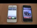 Incoming call \u0026 Outgoing call at the Same Time htc+iPhone 3Gs White+4s ios 6