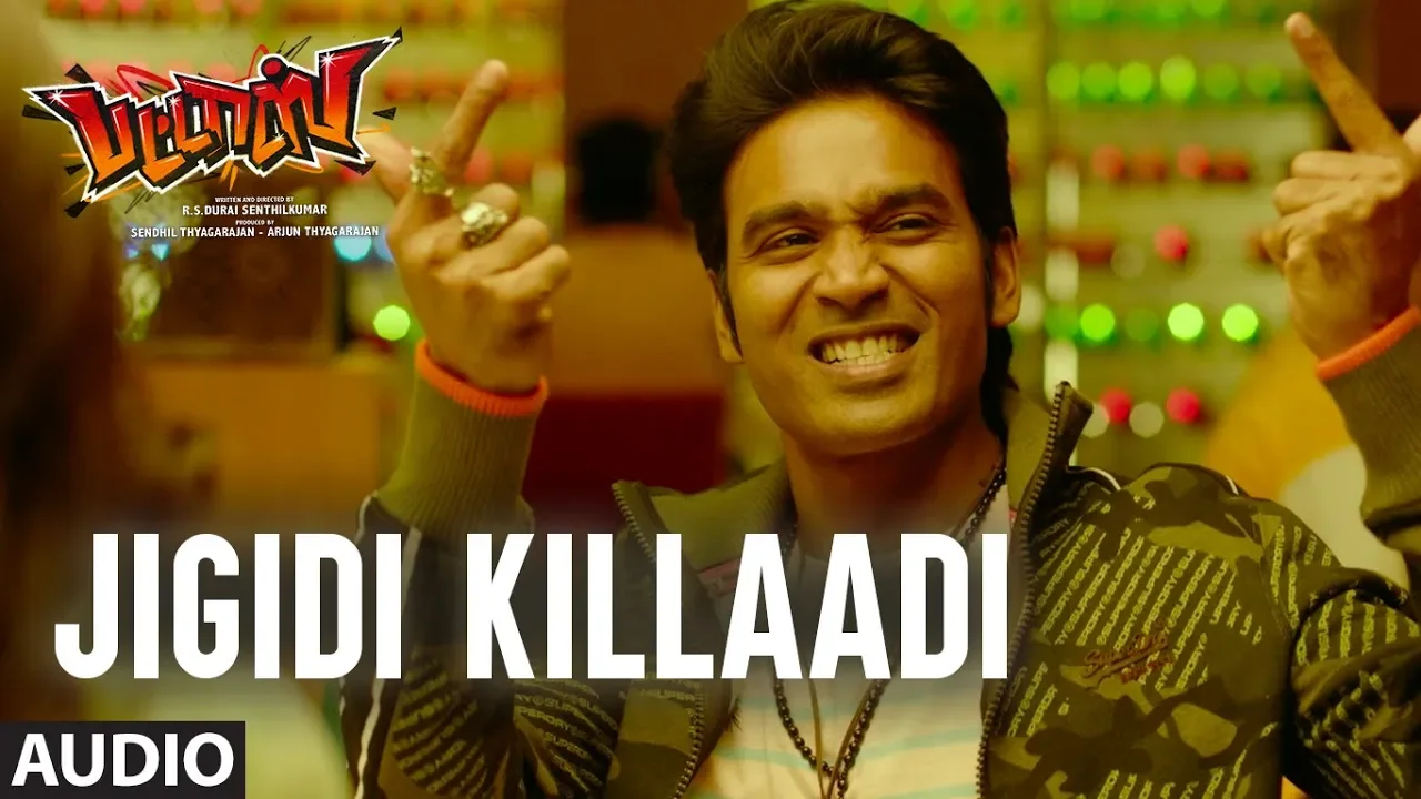 Jigidi Killaadi Audio Song | Pattas | Dhanush | Anirudh | Vivek - Mervin | Sathya Jyothi Films